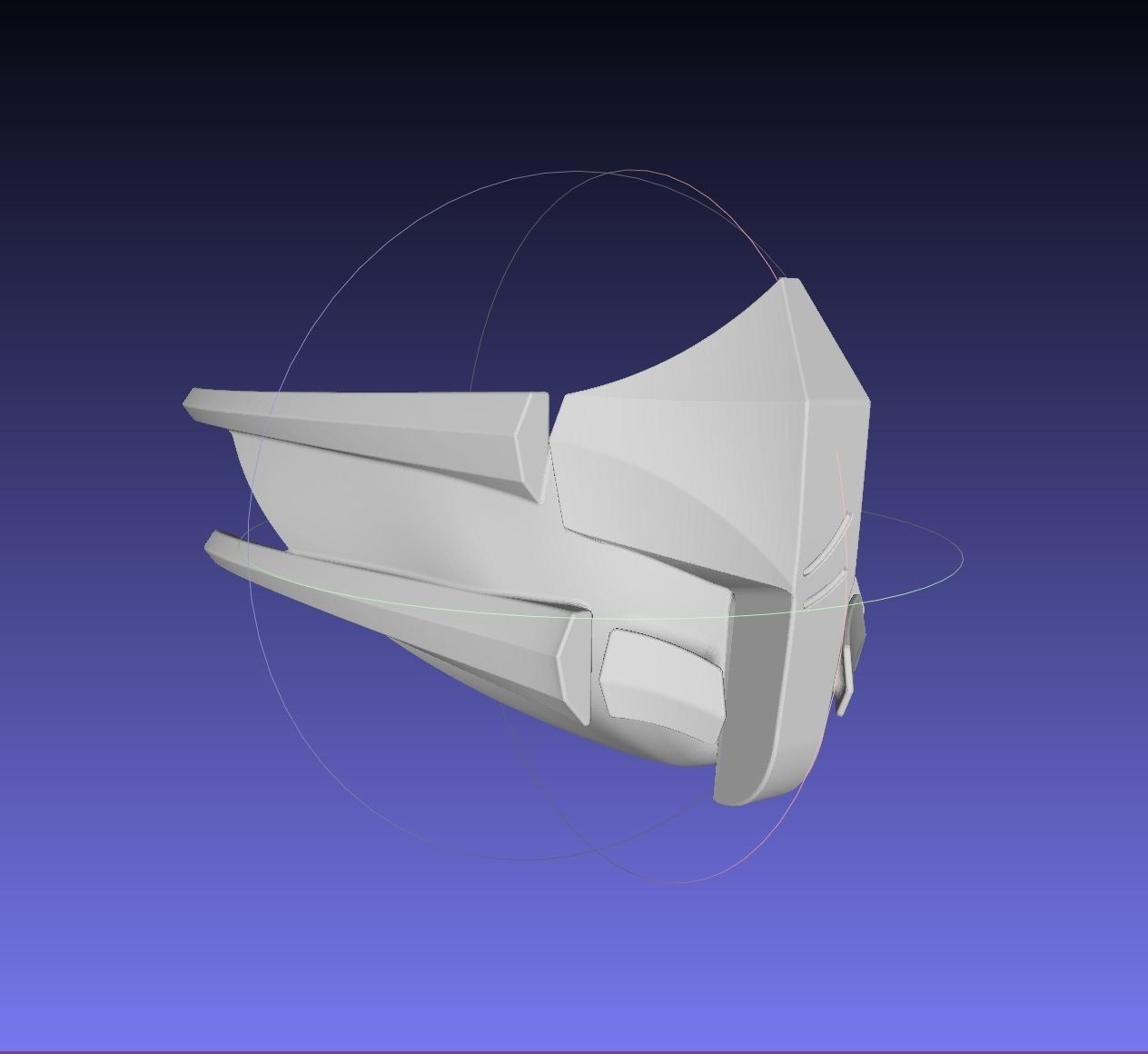 Mortal Kombat Smoke Alternate Costume Mask 3D print model_7