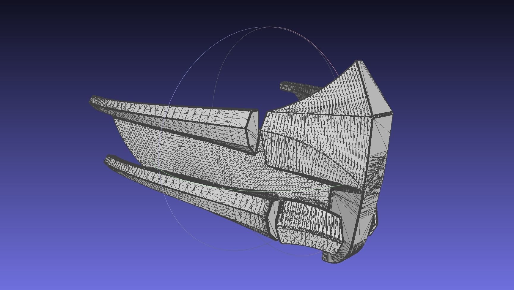 Mortal Kombat Smoke Alternate Costume Mask 3D print model_23