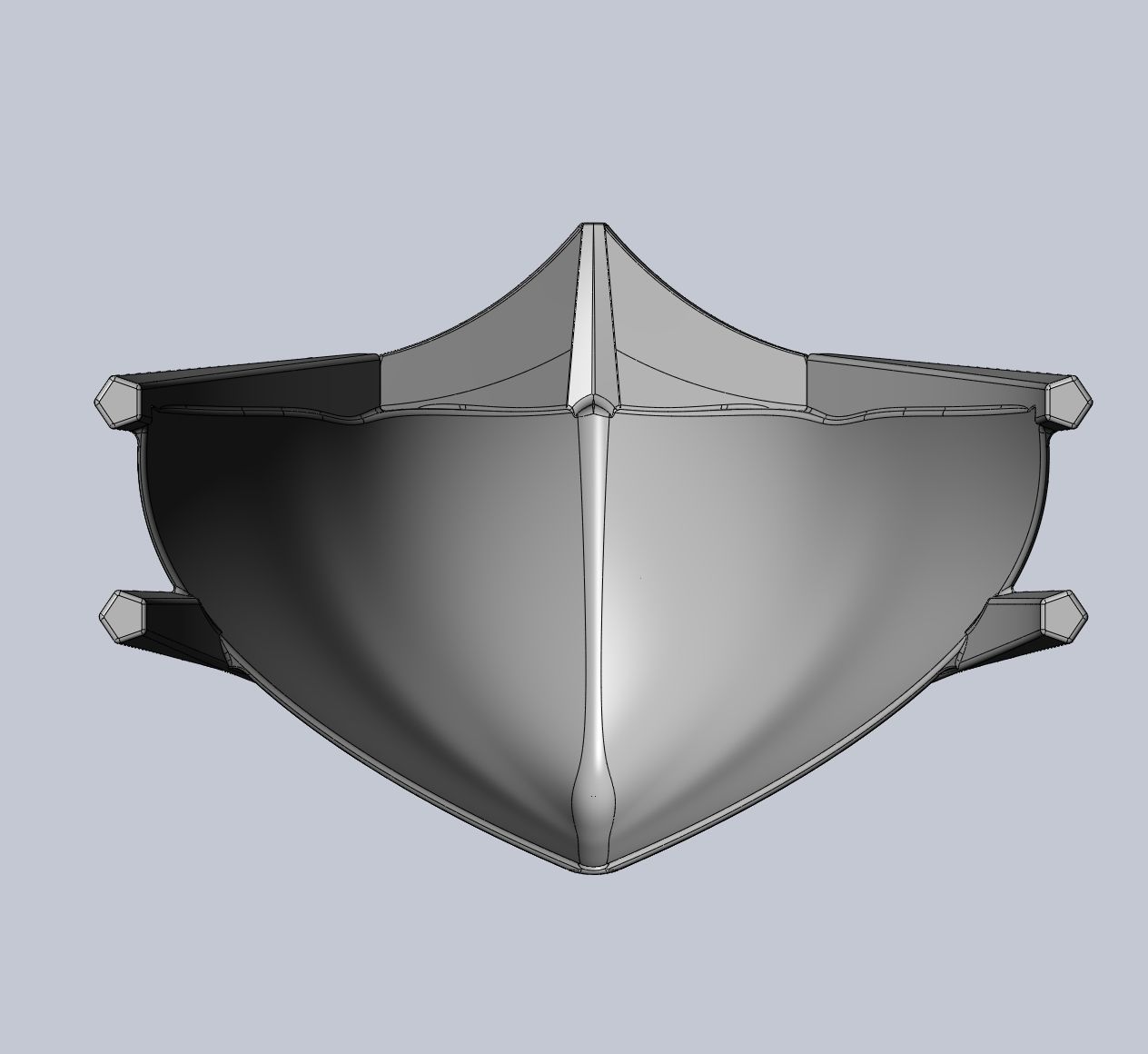 Mortal Kombat Smoke Alternate Costume Mask 3D print model_17