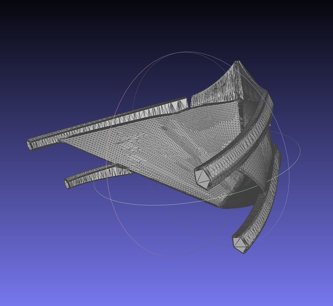 Mortal Kombat Smoke Alternate Costume Mask 3D print model_3