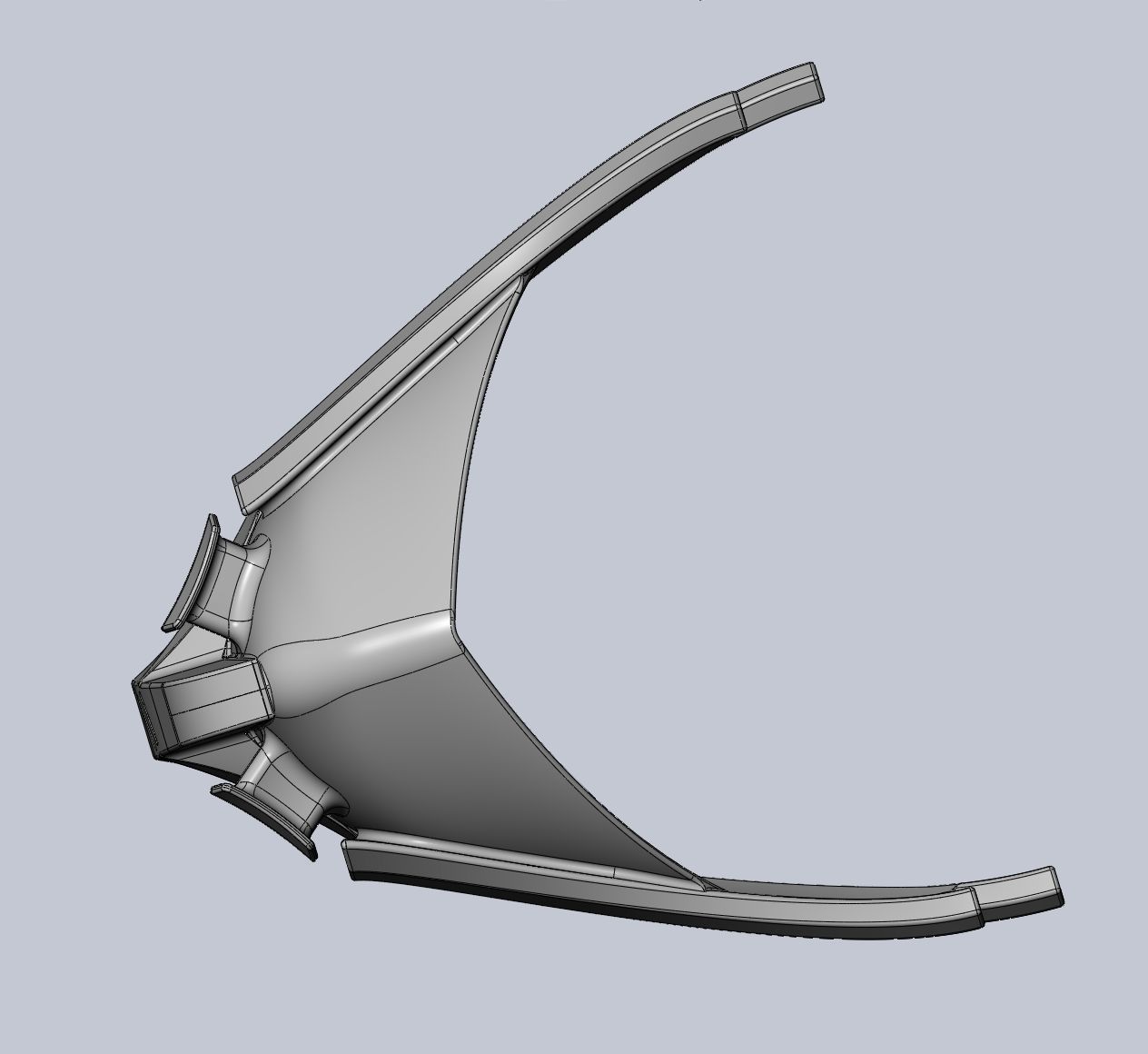 Mortal Kombat Smoke Alternate Costume Mask 3D print model_15