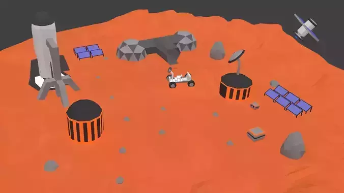 Mars base