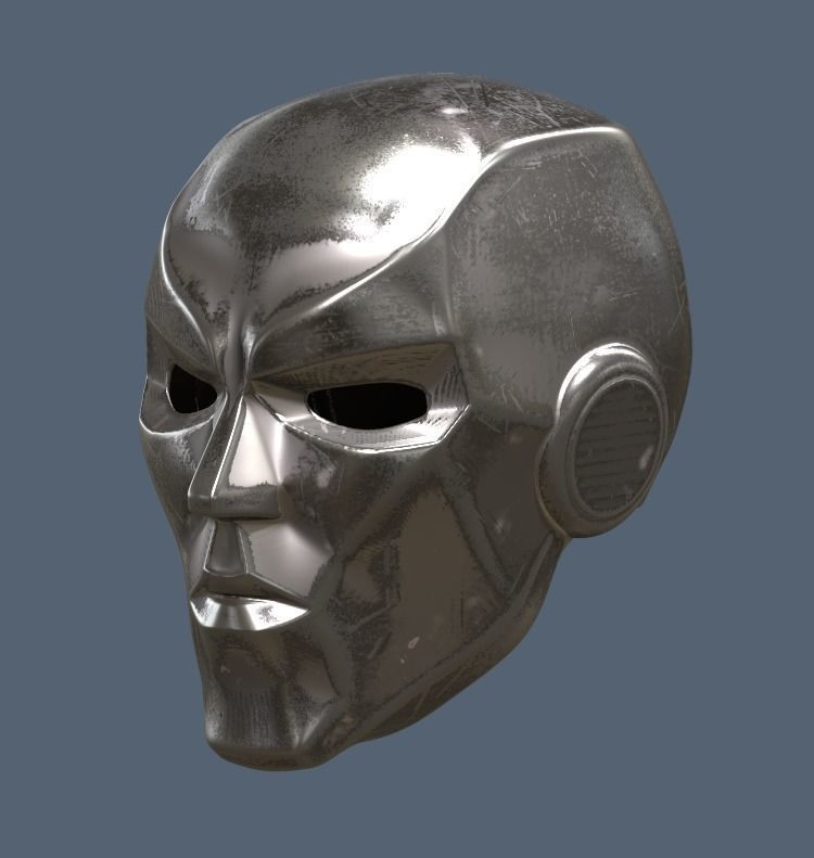 Red Tornado Helmet 3D print model_4