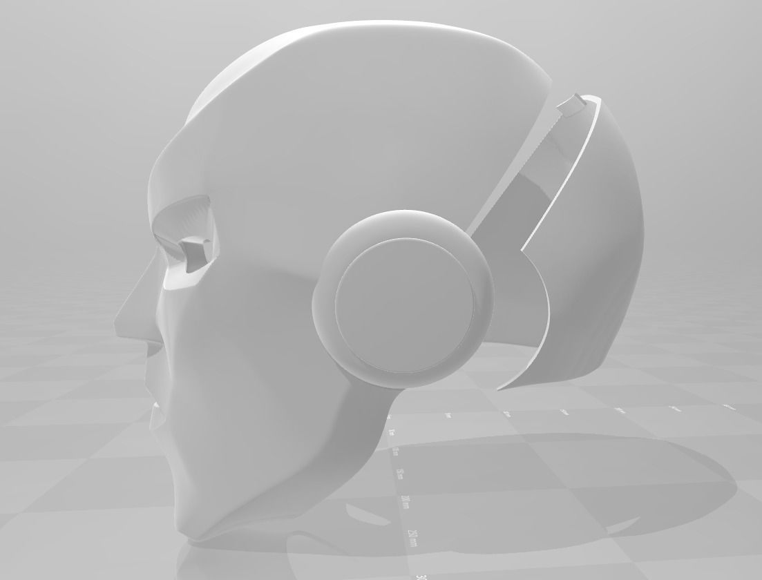 Red Tornado Helmet 3D print model_7