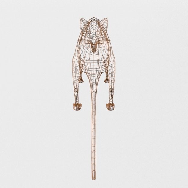 Shrew Elephant Low-poly 3D model_5