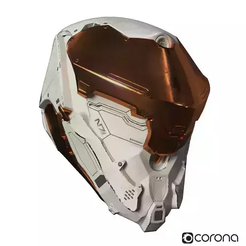 Si-Fi Helmet 3D model