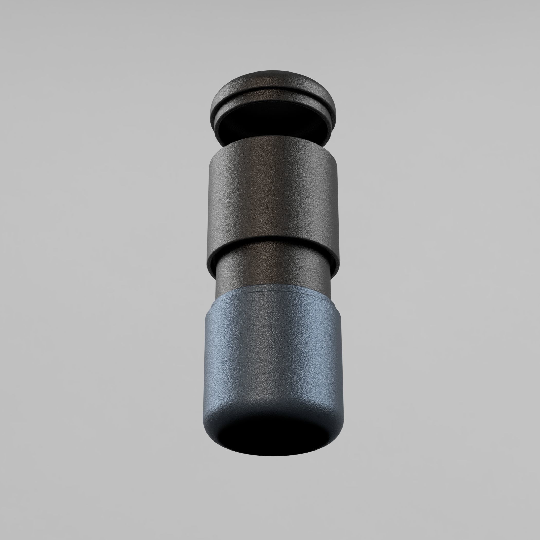 Canteen container 3D model_3