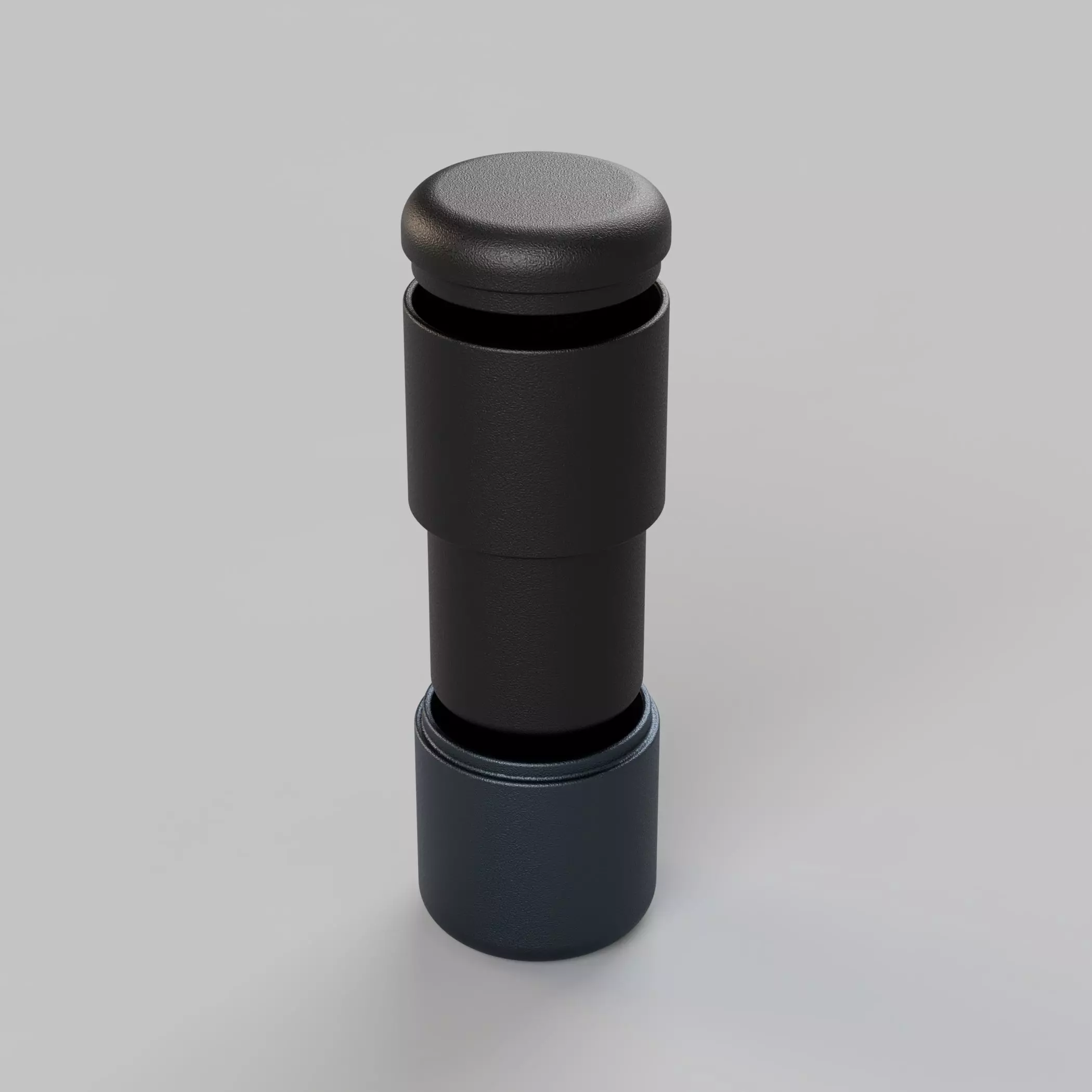 Canteen container 3D model_0