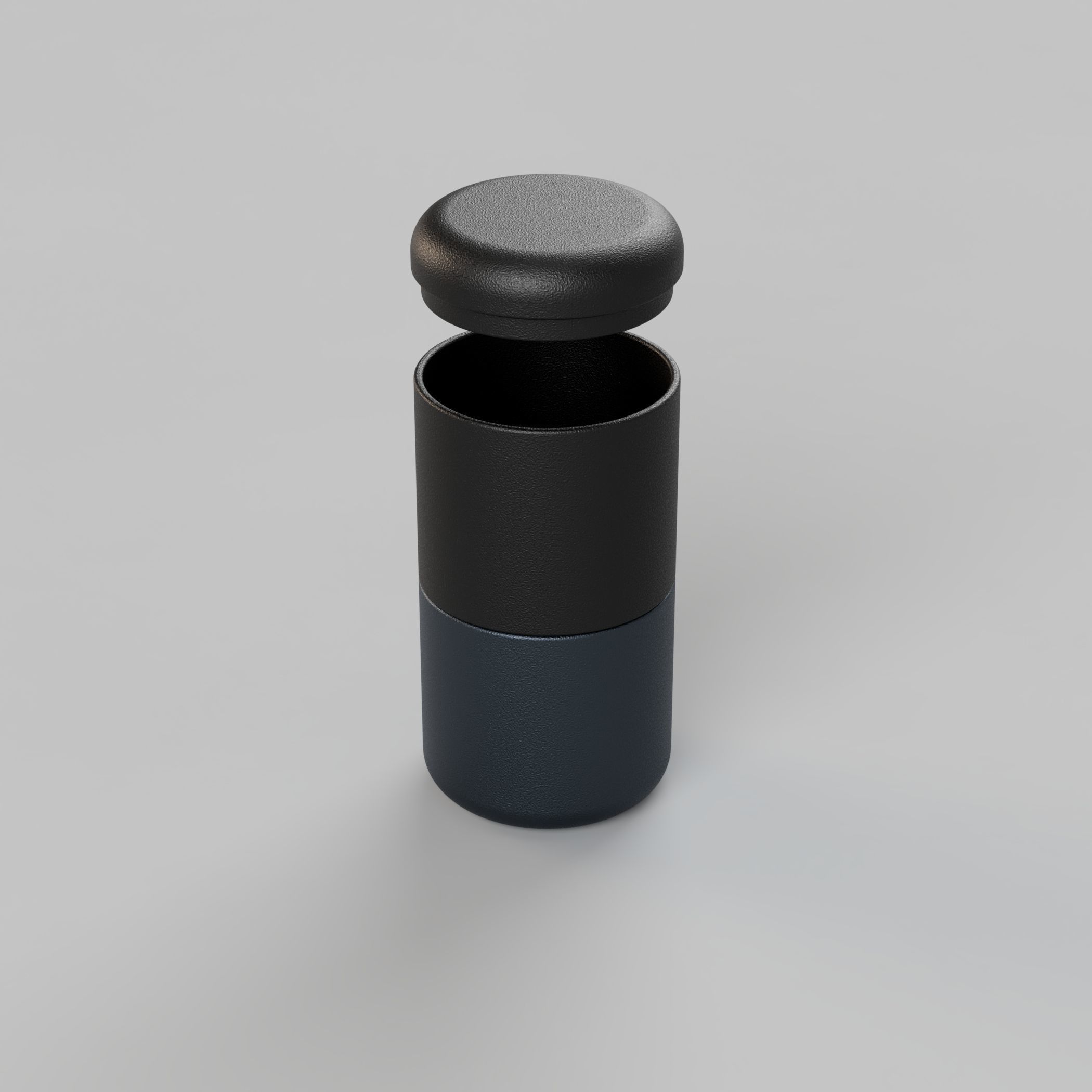 Canteen container 3D model_6