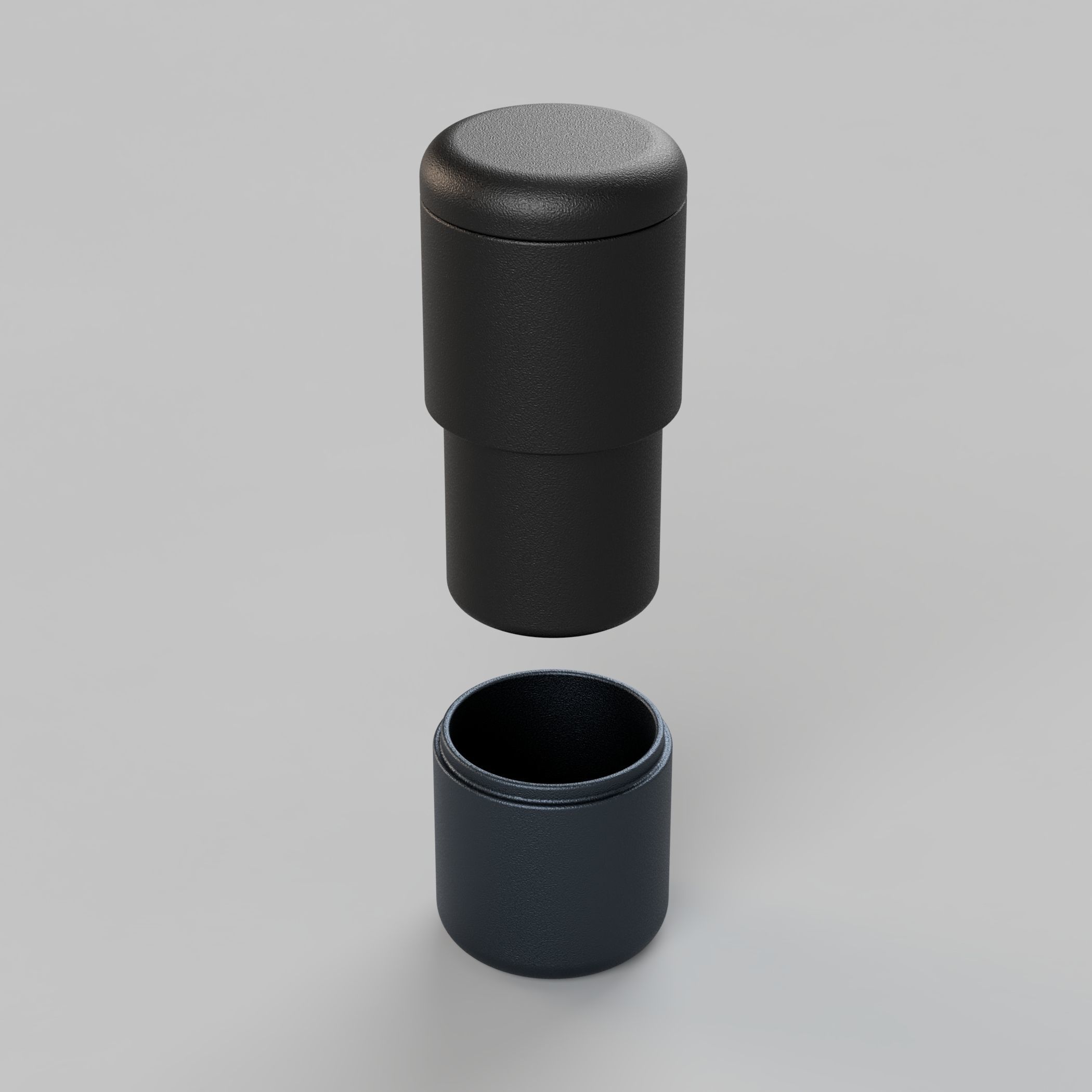 Canteen container 3D model_8