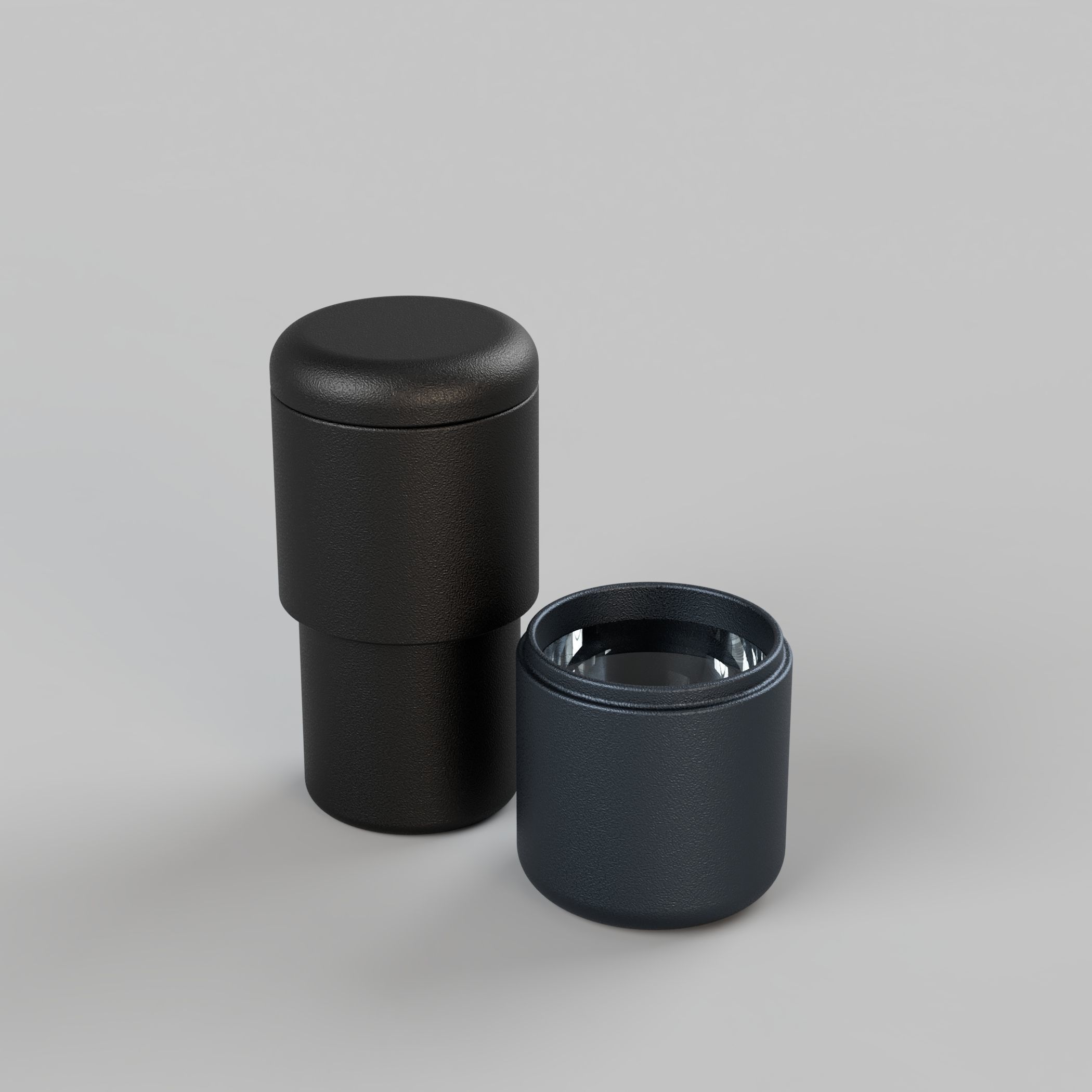 Canteen container 3D model_9