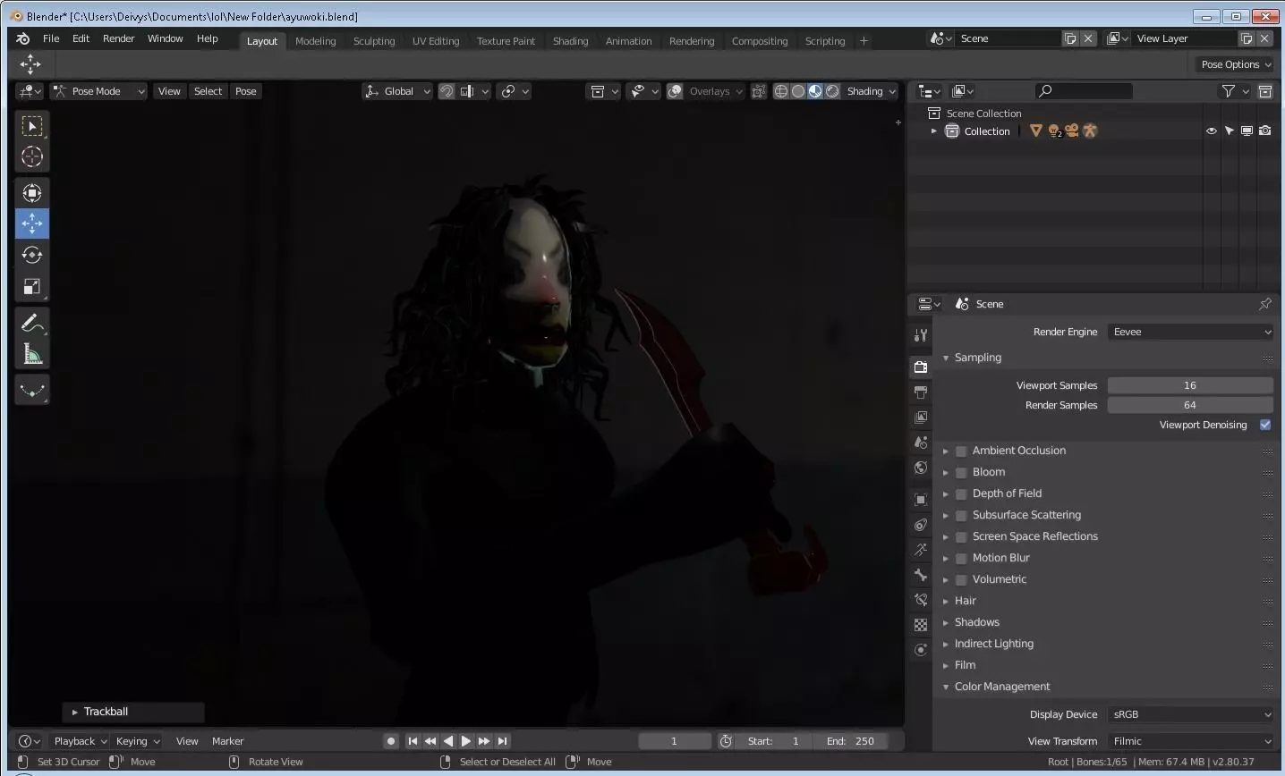 Ayuwoki Michael Jackson 3D model
