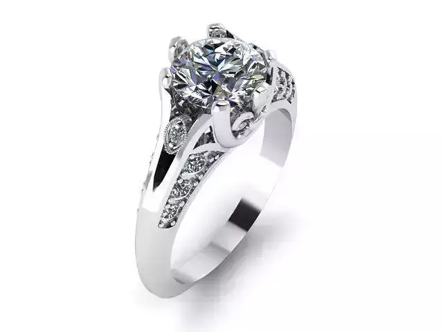 Especial costume round ring 