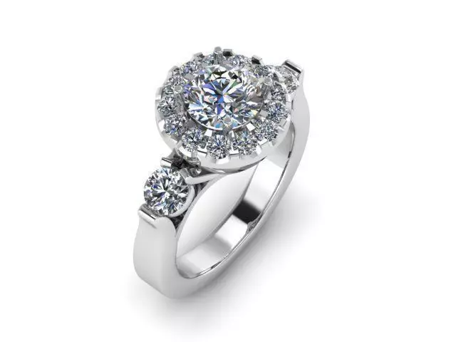 Halo  window ring 3D print model_0