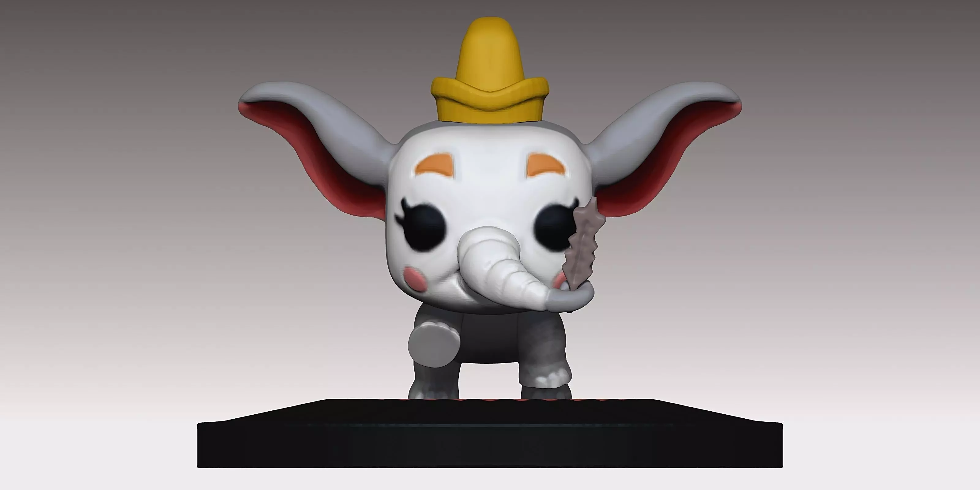 Dumbo PopFunko Clown 3D print model_0