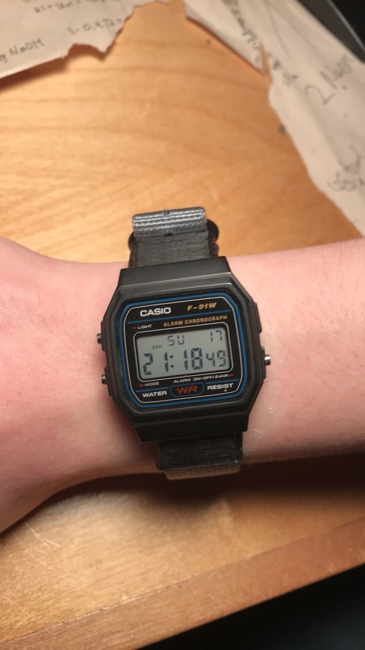 Casio Strap Adapter 3D print model_10
