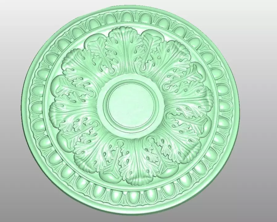 Relief Rose 3D model