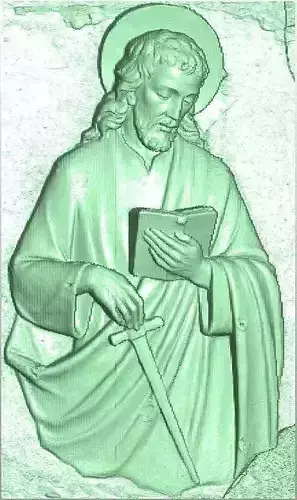 Jesus statue of liberty 3D model