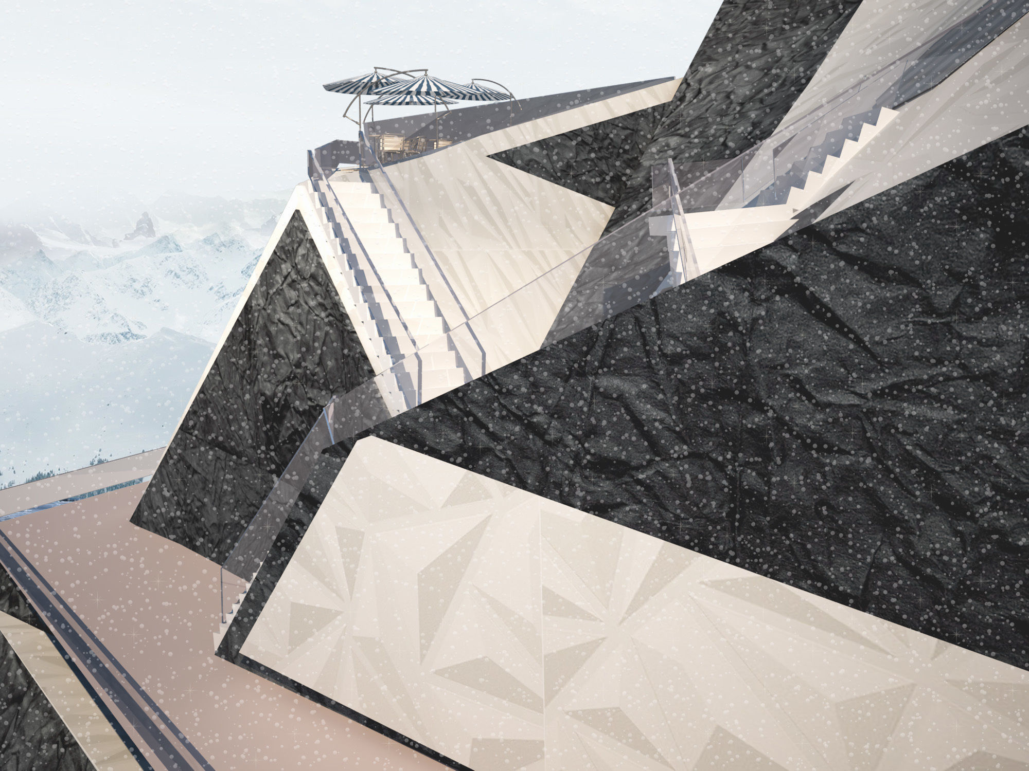 Deconstruction Building 3D model_3