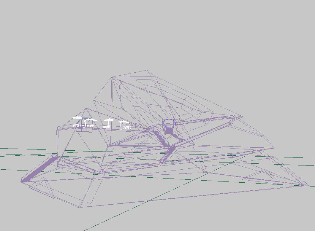 Deconstruction Building 3D model_10