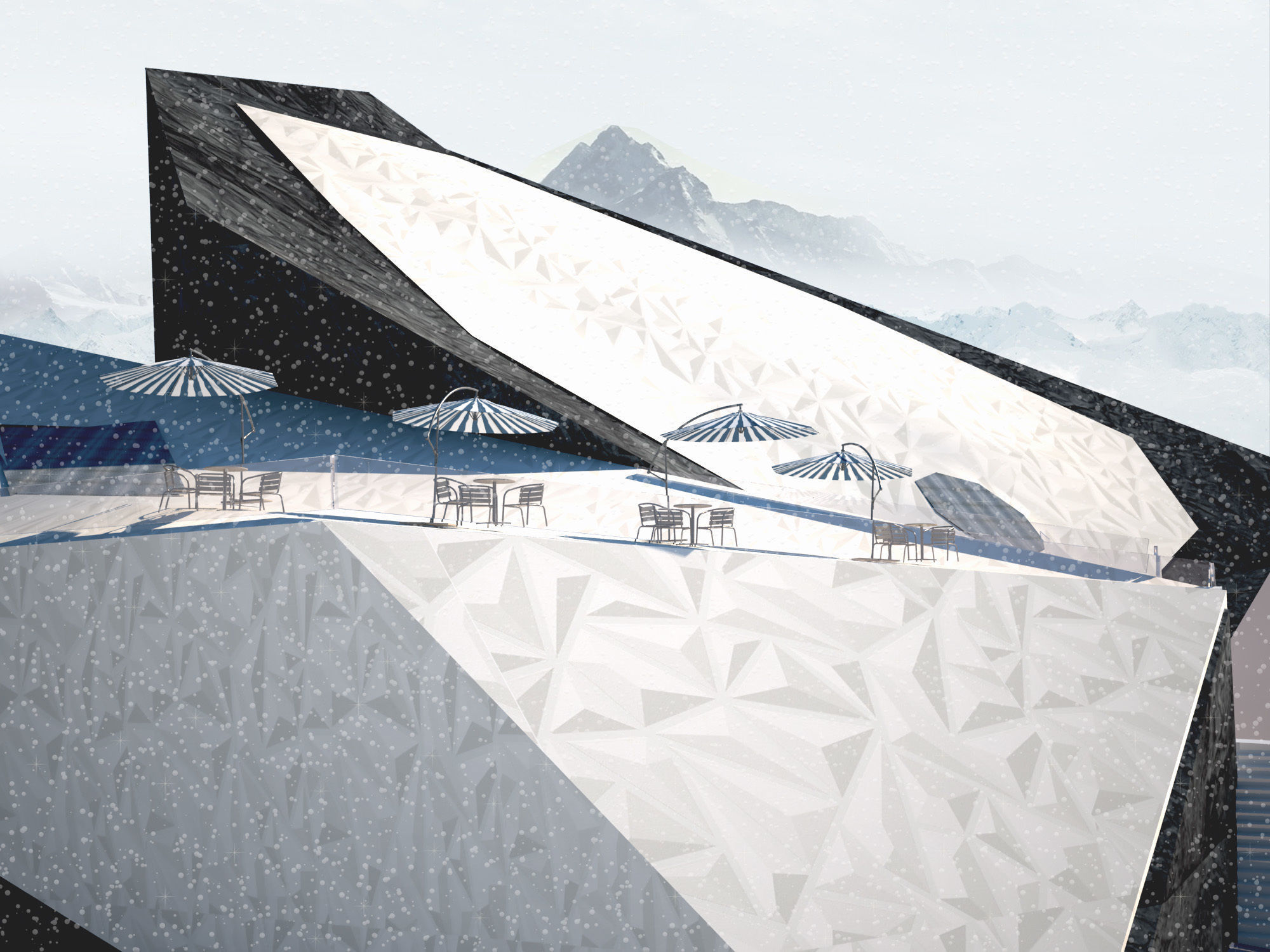 Deconstruction Building 3D model_2