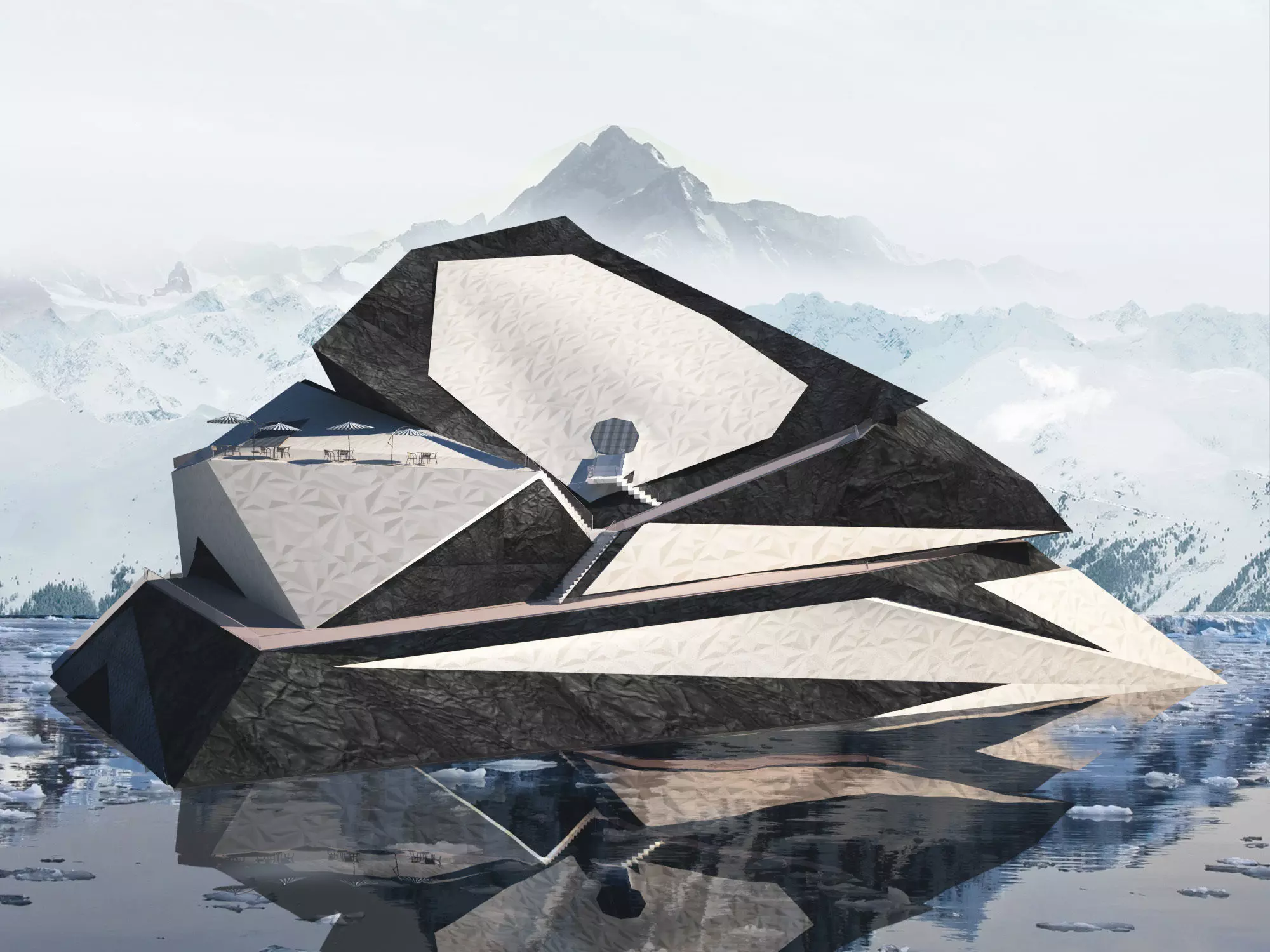 Deconstruction Building 3D model_0