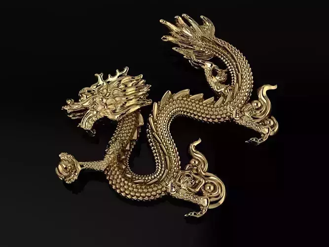 Asian Dragon pendant