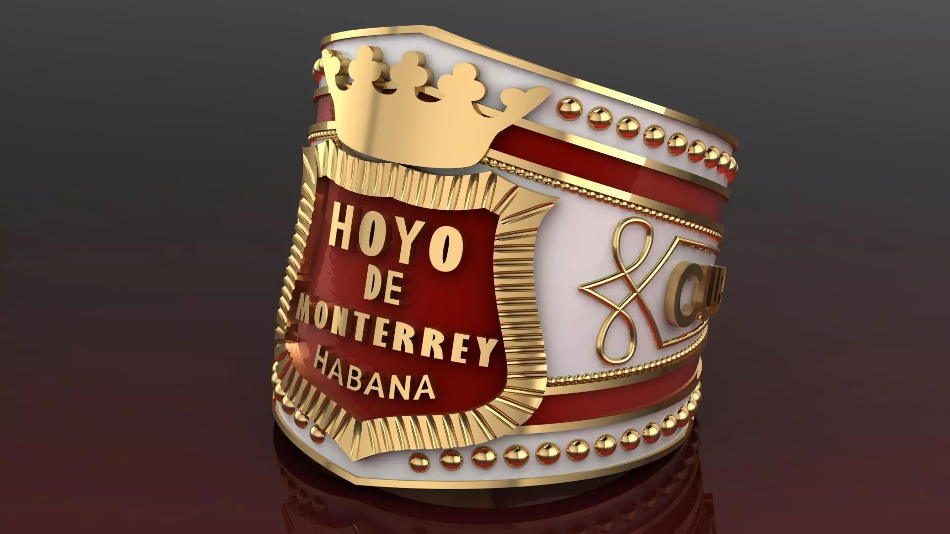 Ring Cigar 3D print model