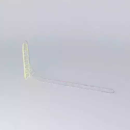 Top Thrill Dragster Free 3D model
