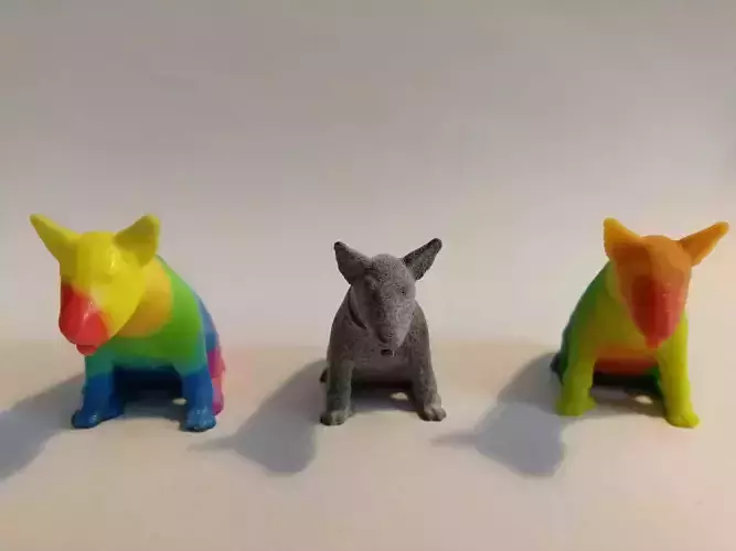 dog sculpt advertising 