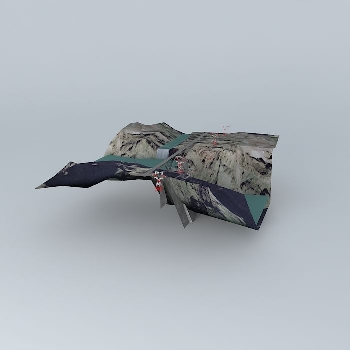 Dam, thats big! Free 3D model_1