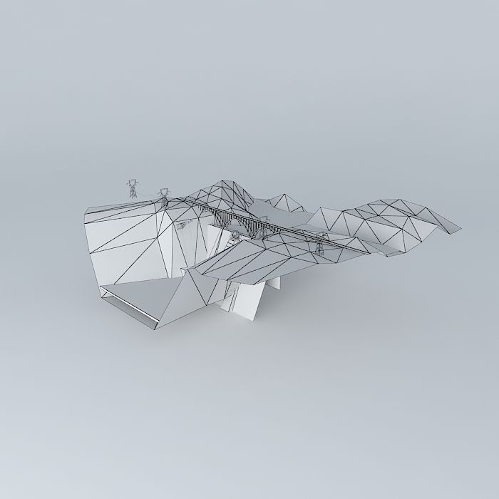 Dam, thats big! Free 3D model_3