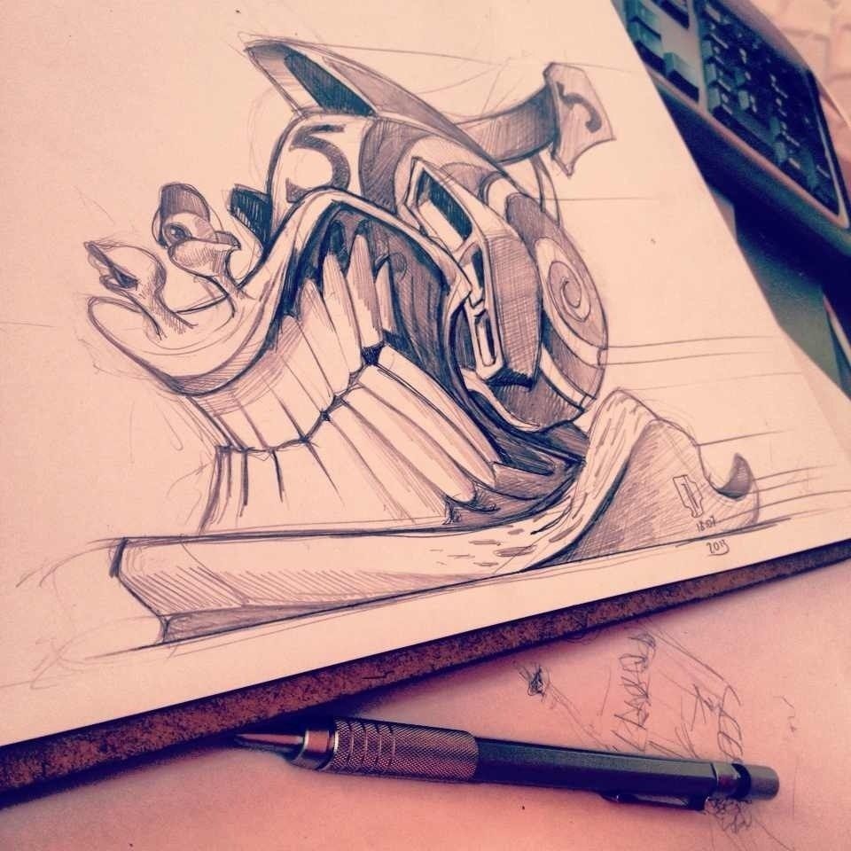 Snail helmet with light Free 3D print model_2