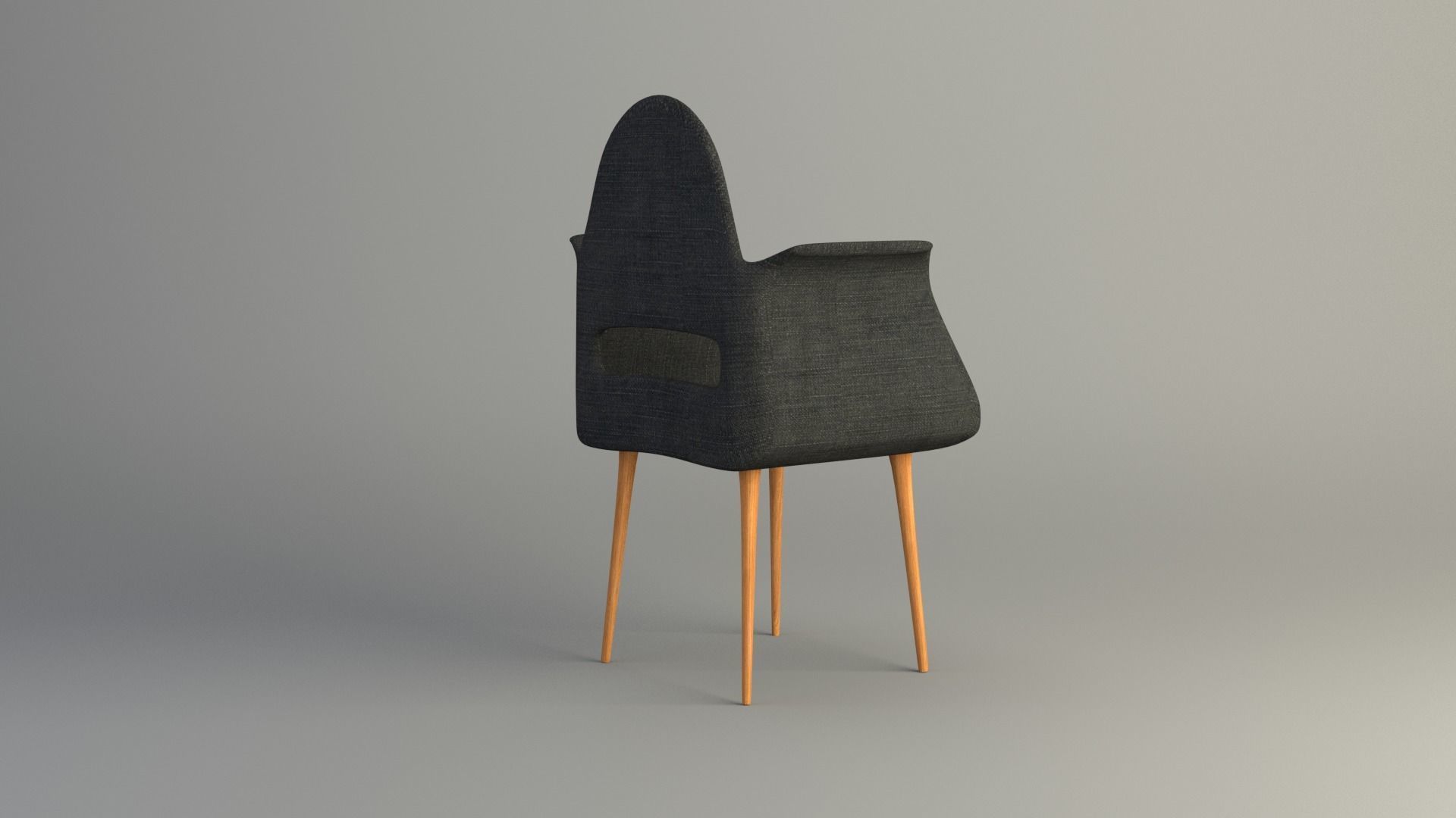 Chair 02 3D model_6