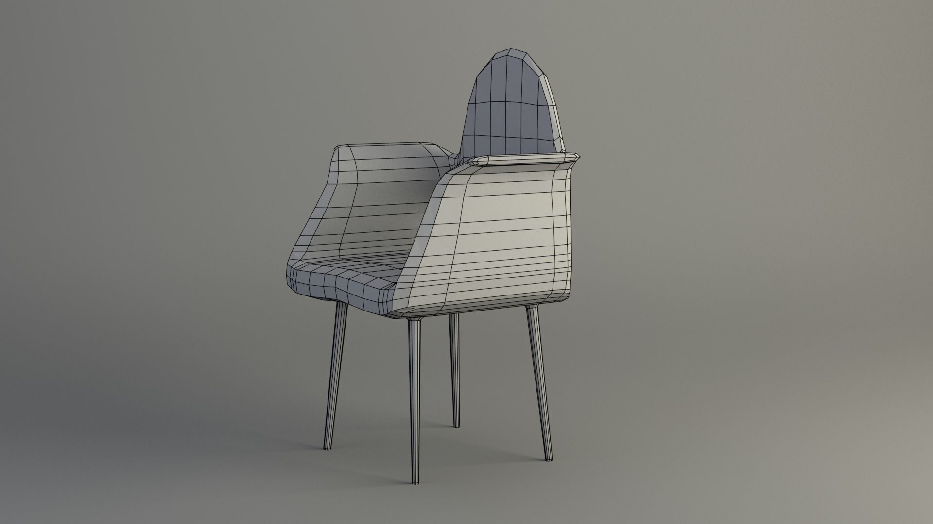 Chair 02 3D model_16