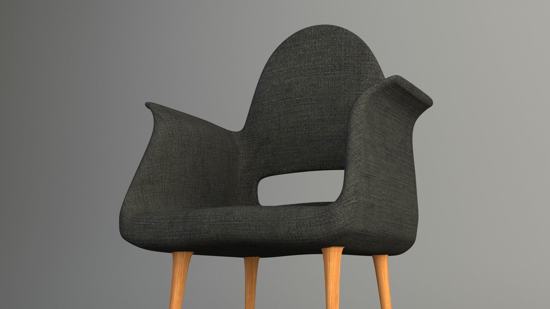 Chair 02 3D model_9