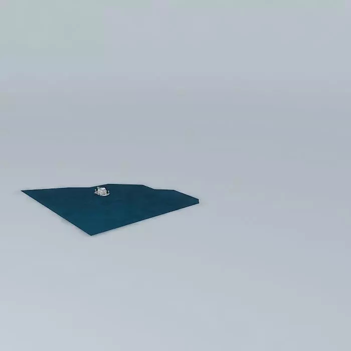 Drug lords Floating House Free 3D model_0