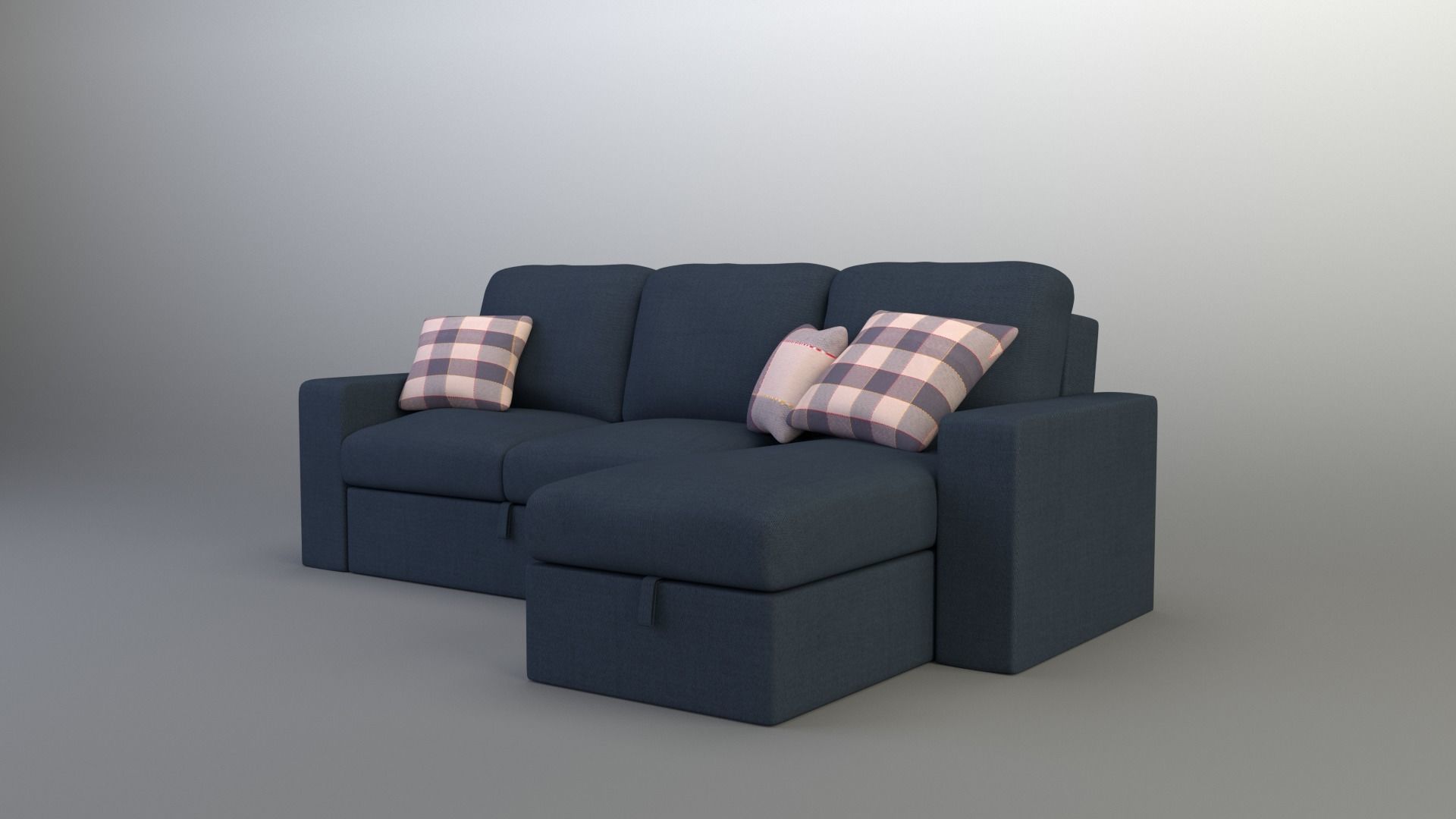Sofa Model No 01 3D model_5