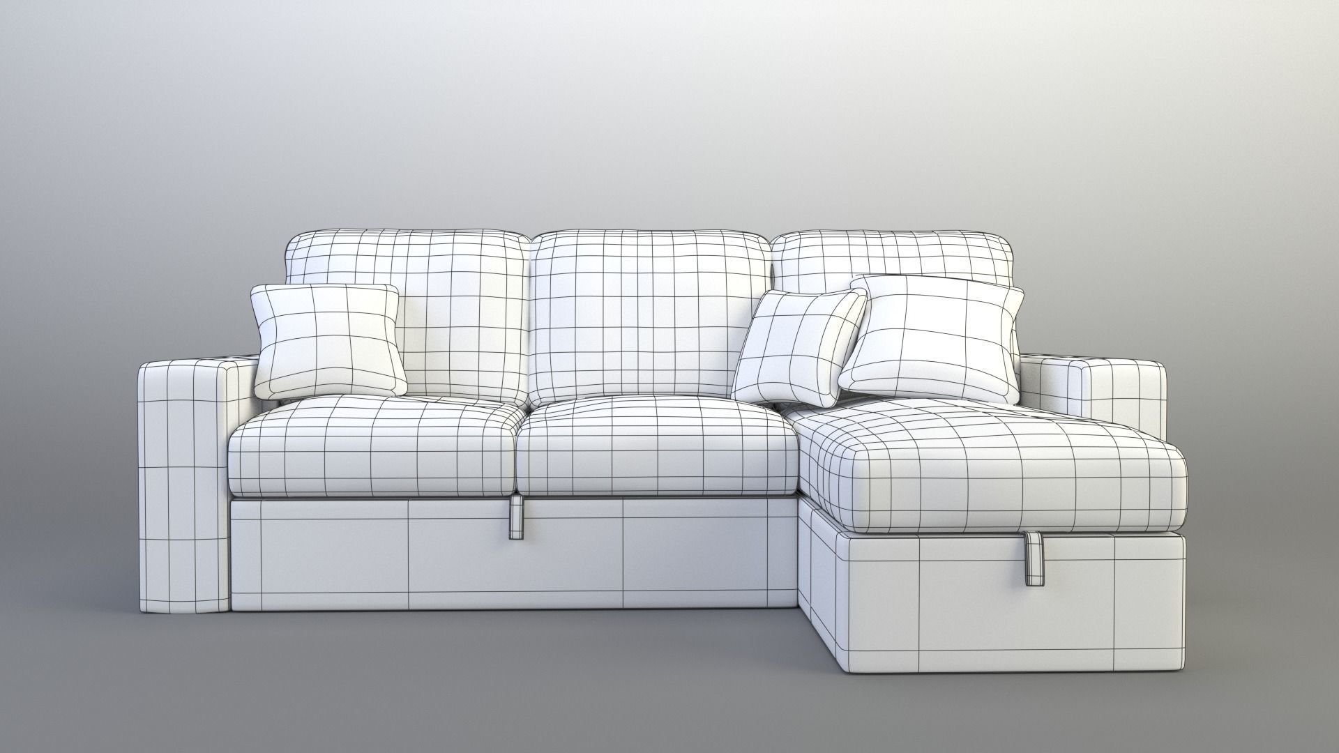 Sofa Model No 01 3D model_10