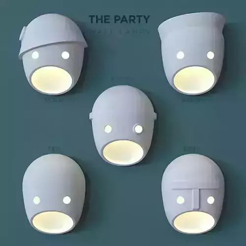 The Party Wall Lamps 3D model
