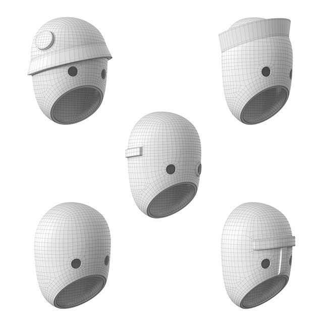 The Party Wall Lamps 3D model_3