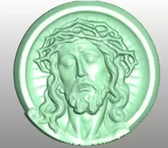 Jesus head 3D model