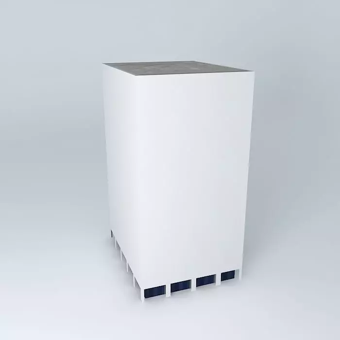 Portland Federal Building Free 3D model_0