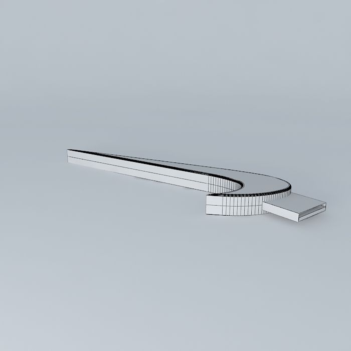 Swoosh Drive Free 3D model_3