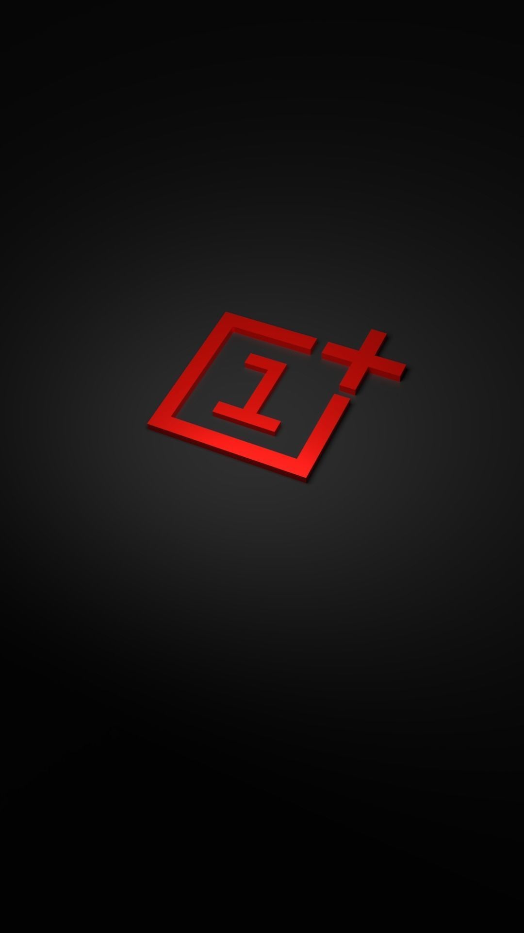 1 Plus Mobile Logo Low-poly 3D model_4