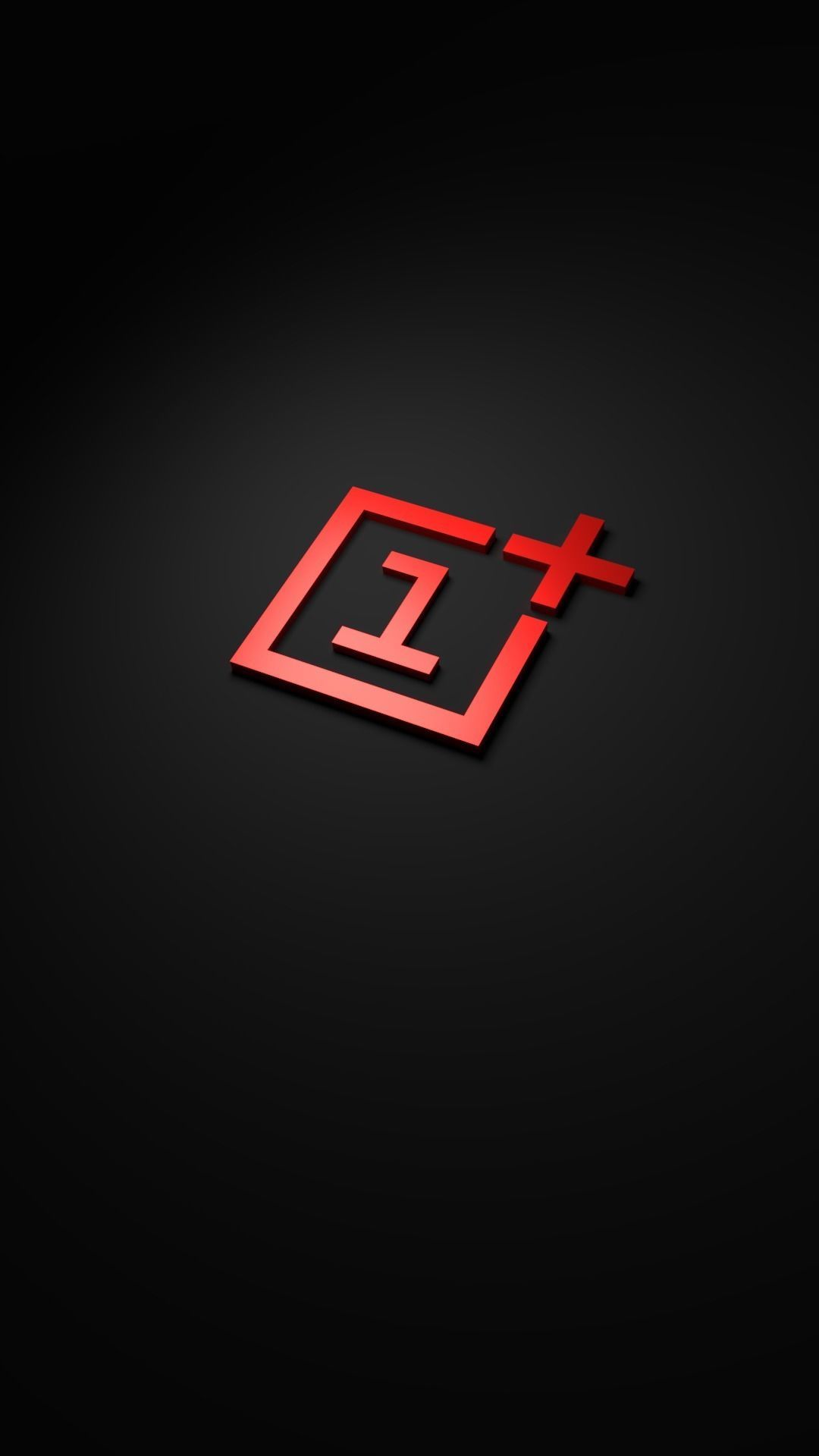 1 Plus Mobile Logo Low-poly 3D model_1
