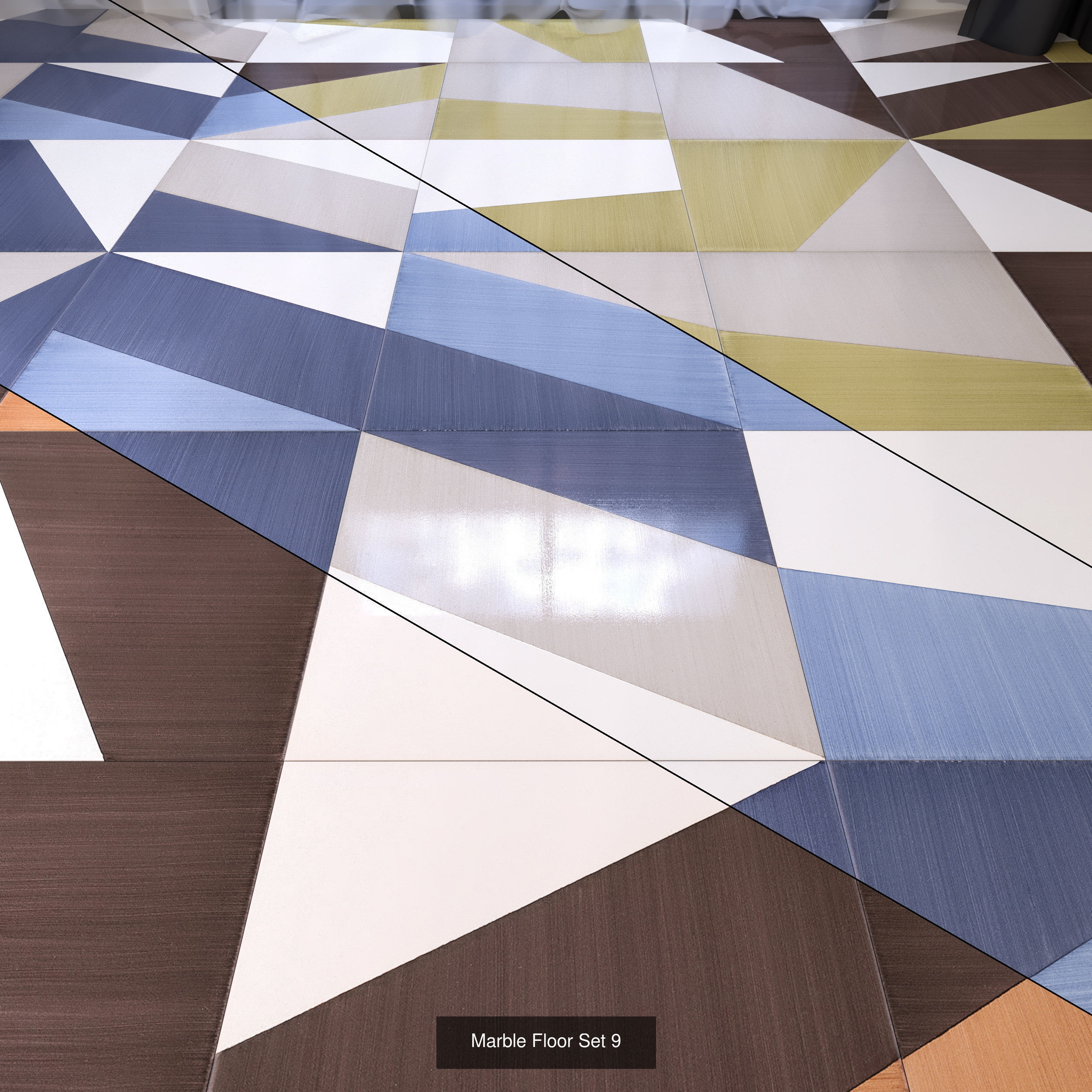 Marble Floor Set Collection _32