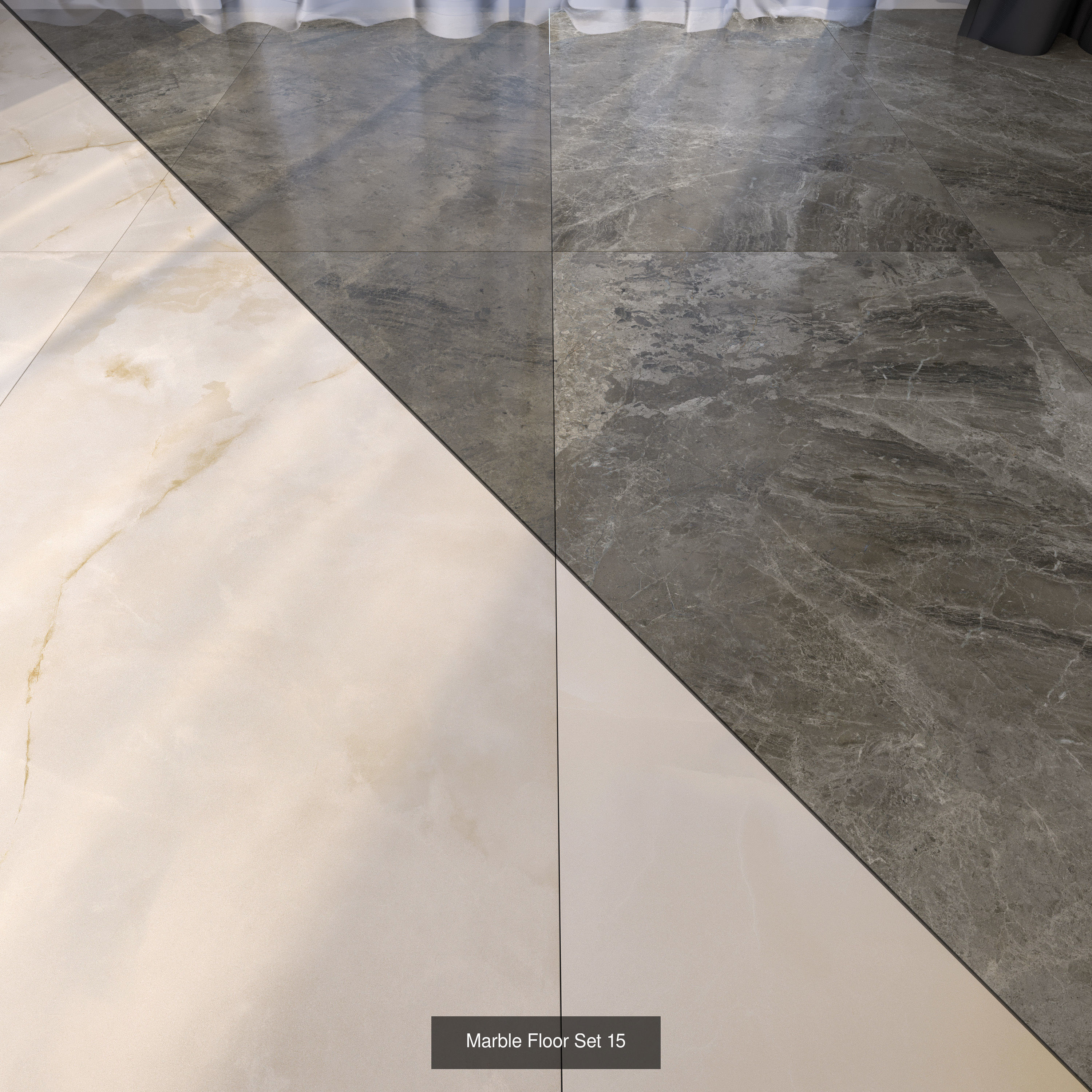 Marble Floor Set Collection _57