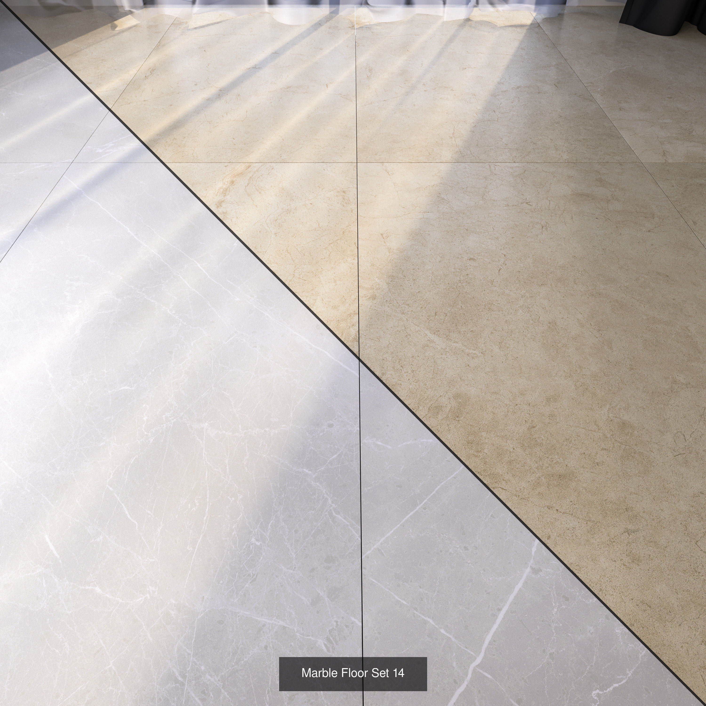 Marble Floor Set Collection _52