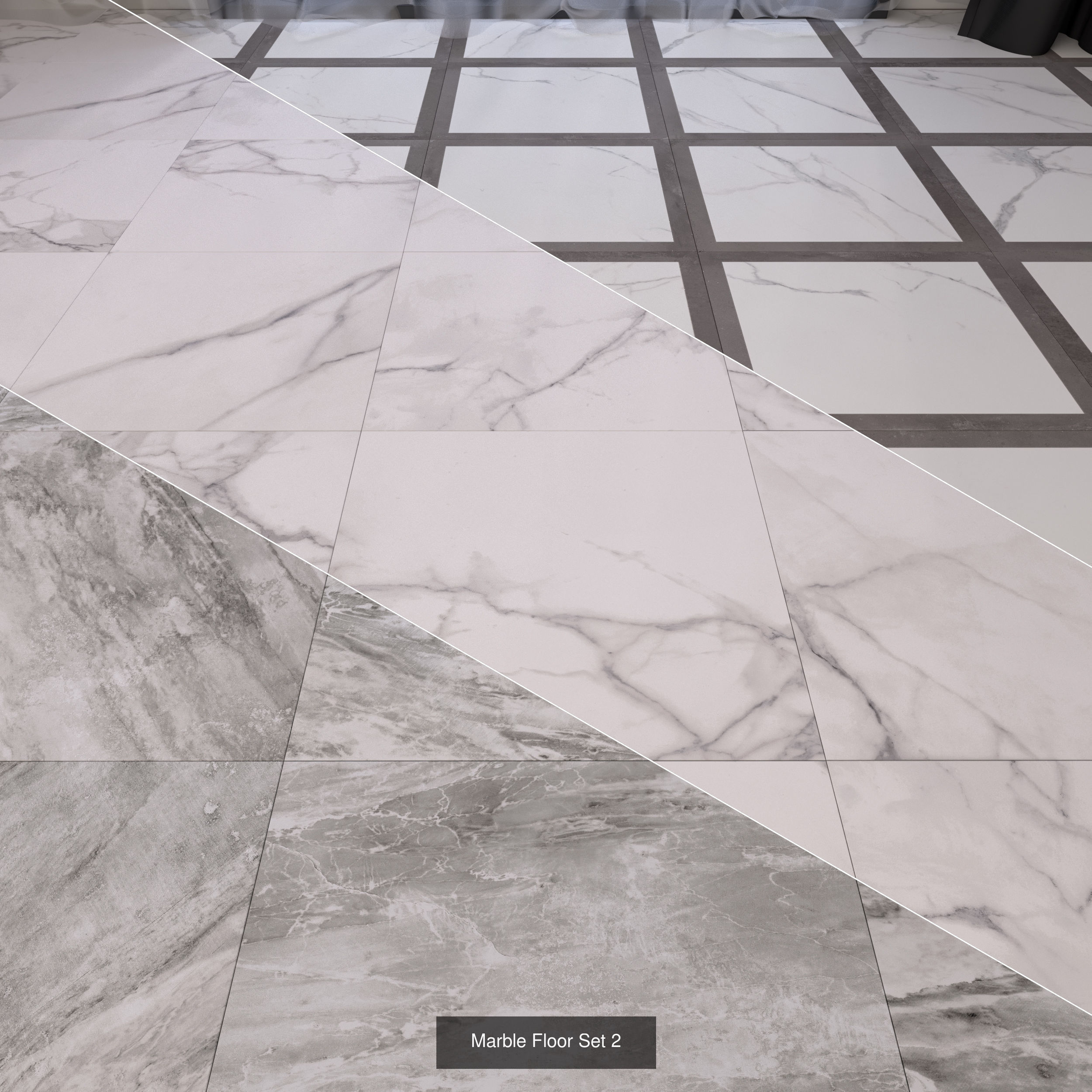 Marble Floor Set Collection _11